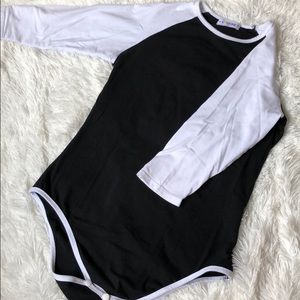 Adult Baby Baseball Tee Onesie